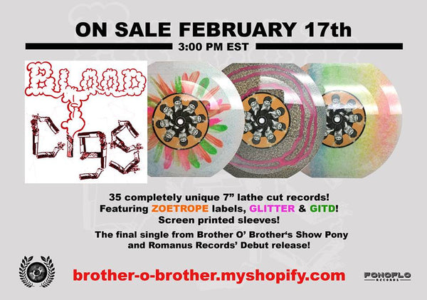 Blood & Cigarettes Lathe Cut (DOMESTIC ONLY YO)